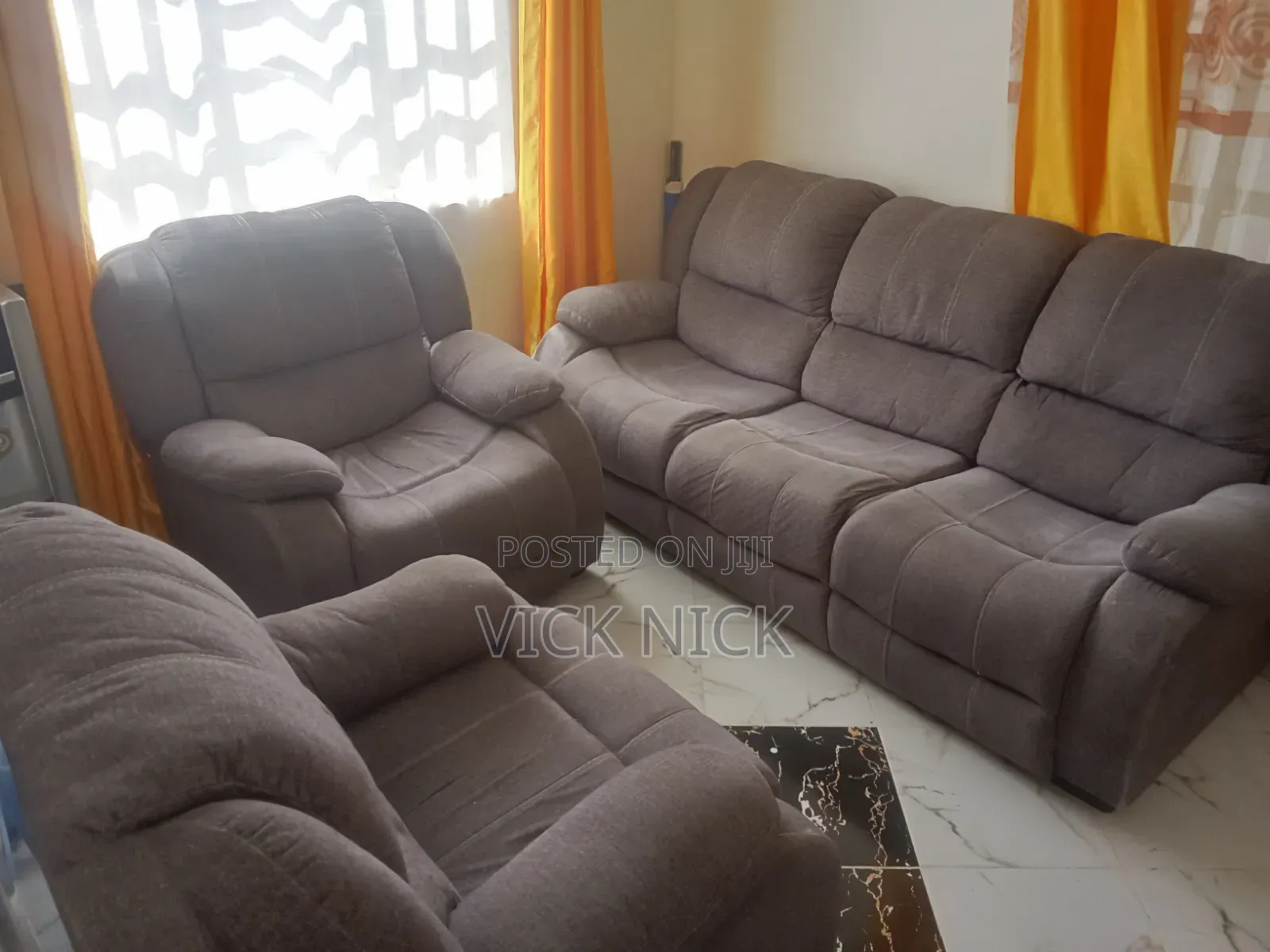 5-Seater Semi-Recliners