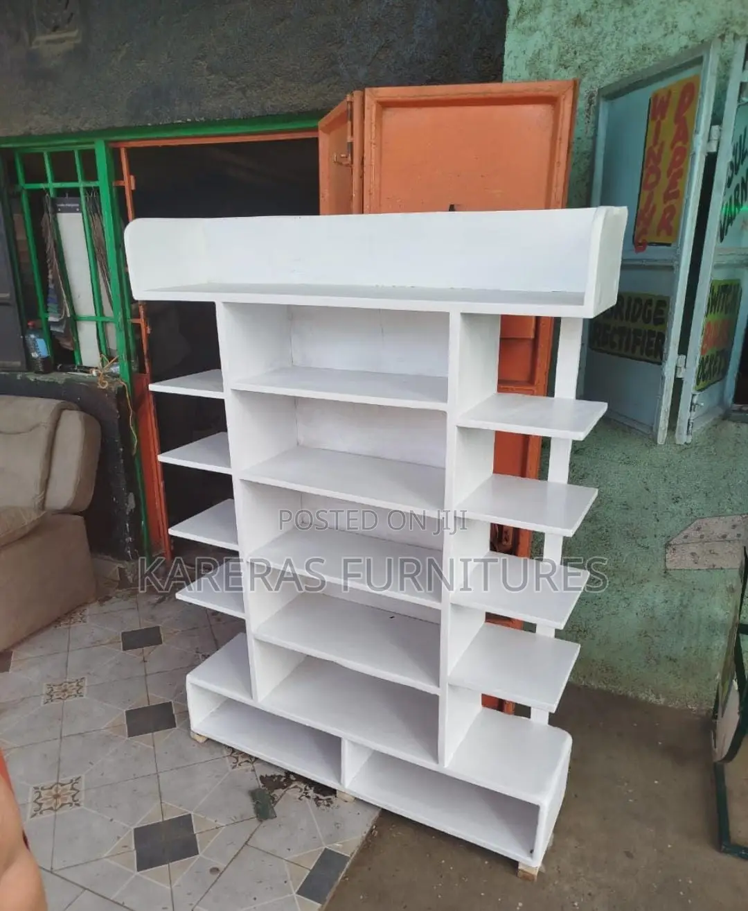 White Shoe Rack