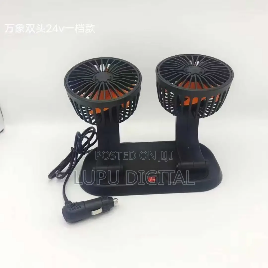 Dual Car Fan X666