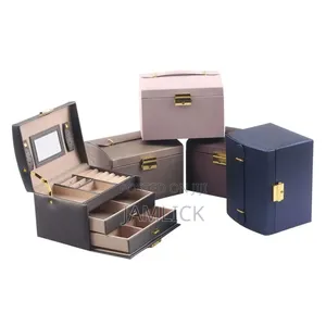 Pu Leather Jewellery Box Organizer – Av