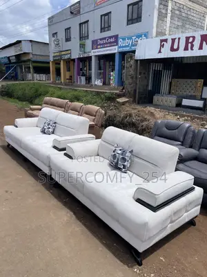 Executive Mahogany Detailed Monster Sofa