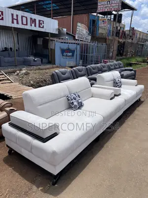 Executive Mahogany Detailed Monster Sofa