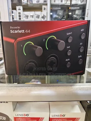 Focusrite Scarlett 4i4 Usb-c Audio/Midi Interface (4th Generation)