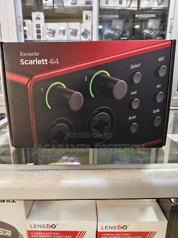 Focusrite Scarlett 4i4 Usb-c Audio/Midi Interface (4th Generation)