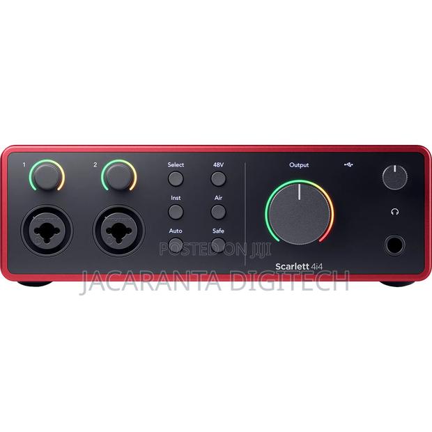 Focusrite Scarlett 4i4 Usb-c Audio/Midi Interface (4th Generation) - thumbnail 4