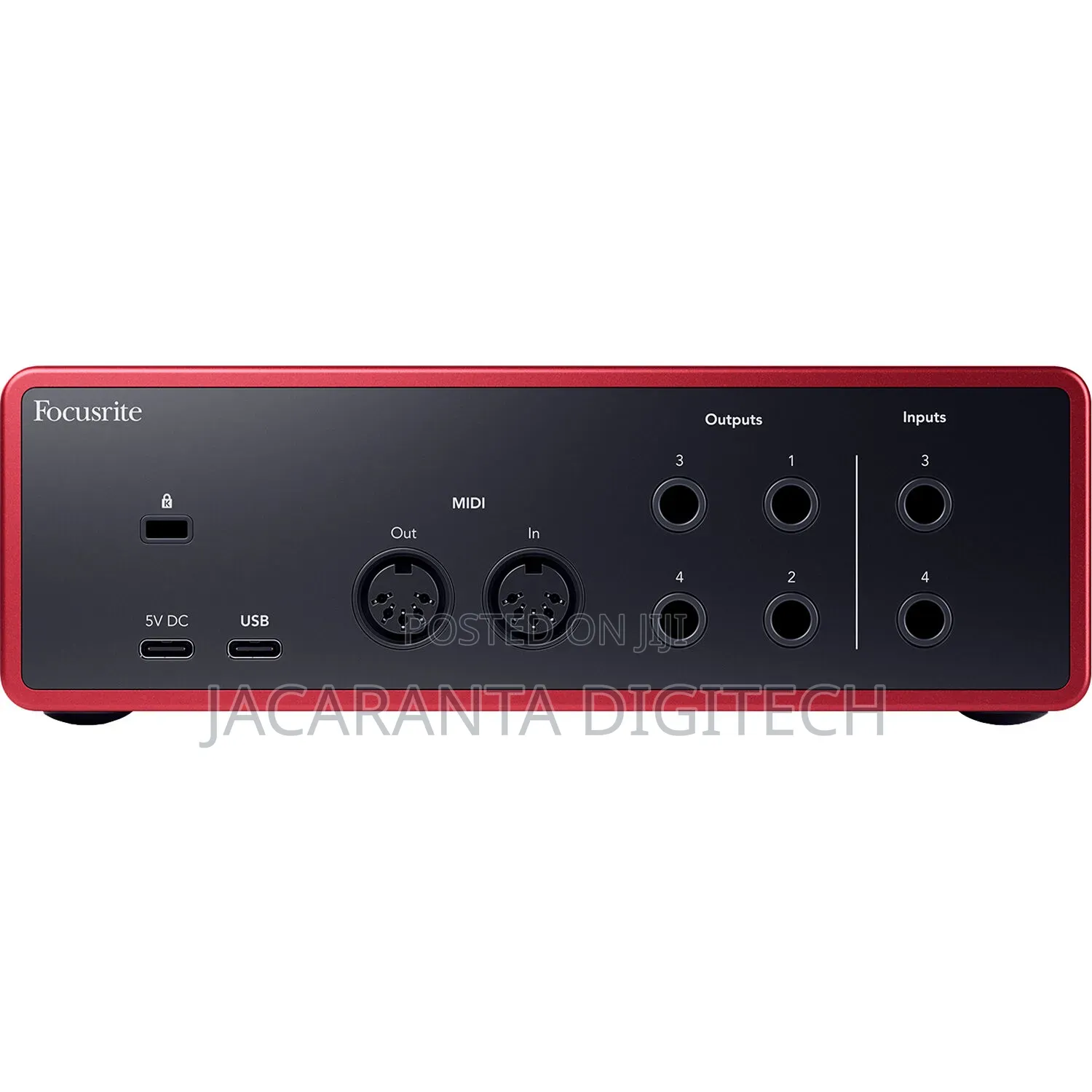 Focusrite Scarlett 4i4 Usb-c Audio/Midi Interface (4th Generation)