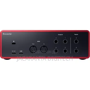 Focusrite Scarlett 4i4 Usb-c Audio/Midi Interface (4th Generation)