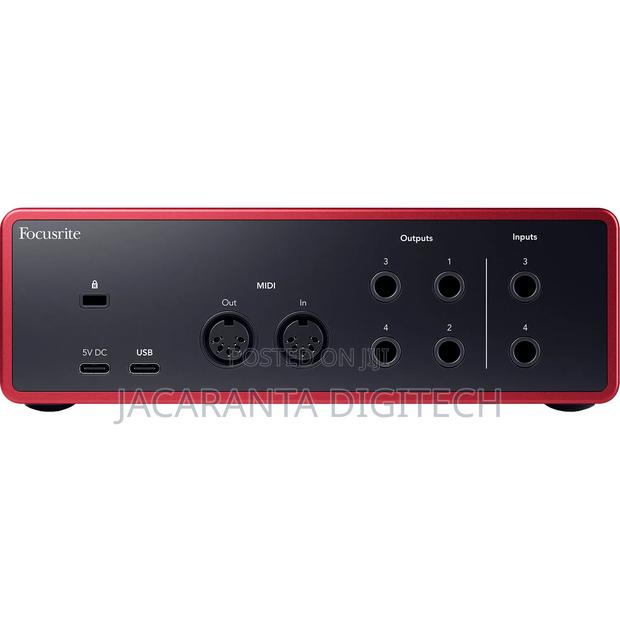 Focusrite Scarlett 4i4 Usb-c Audio/Midi Interface (4th Generation) - thumbnail 5