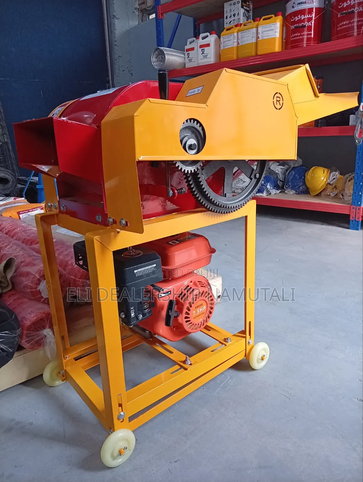 Heavy-Duty Petrol Fodder Cutter – Built for Farmers