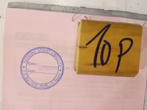 Wooden Rubber Stamp