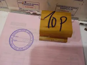 Wooden Rubber Stamp