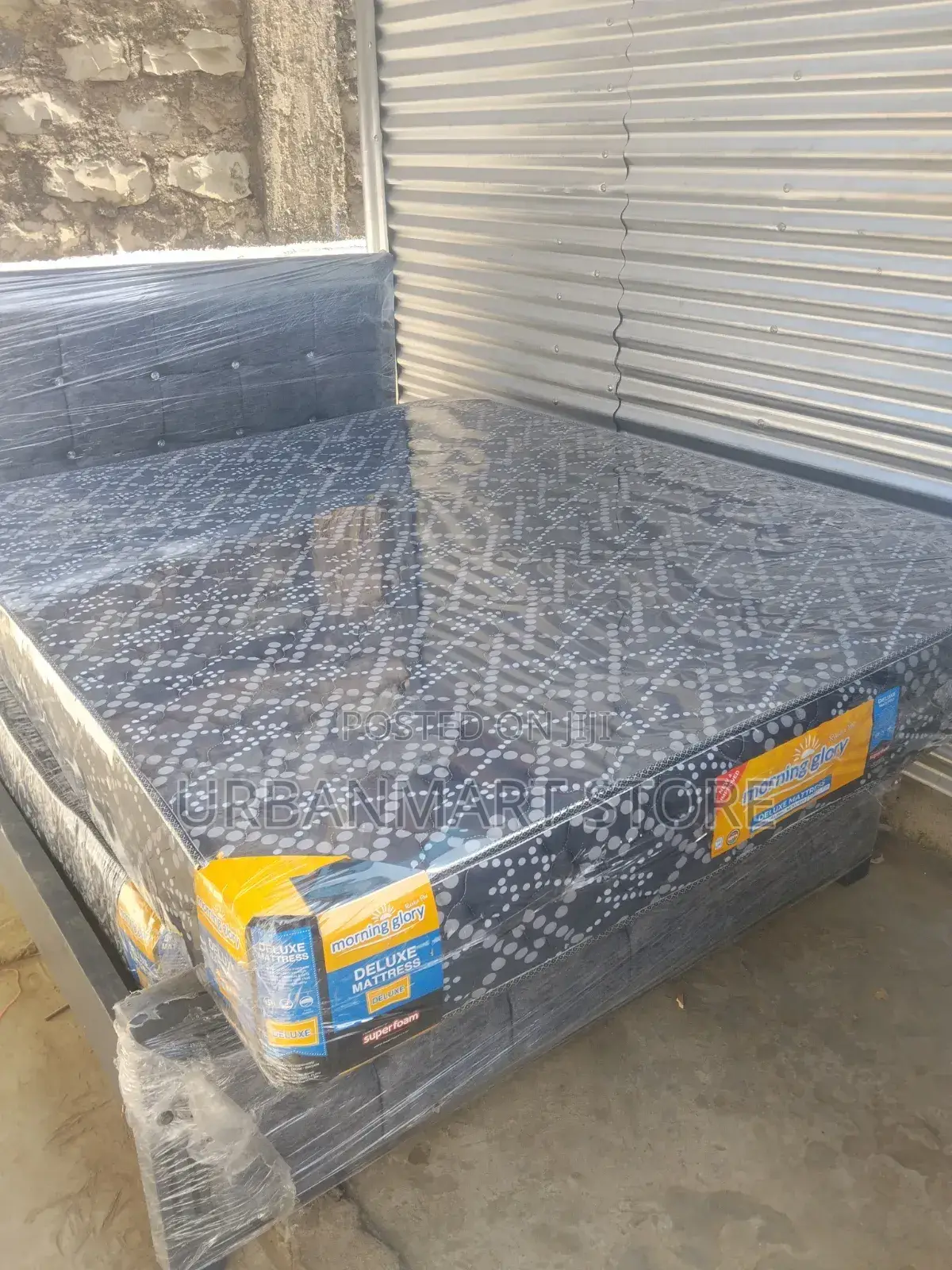 Morning Glory Superfoam Mattress 5x6, 8 Inch Quilted Top