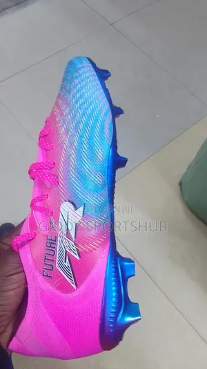 Football Boots Pink and Blue - Puma