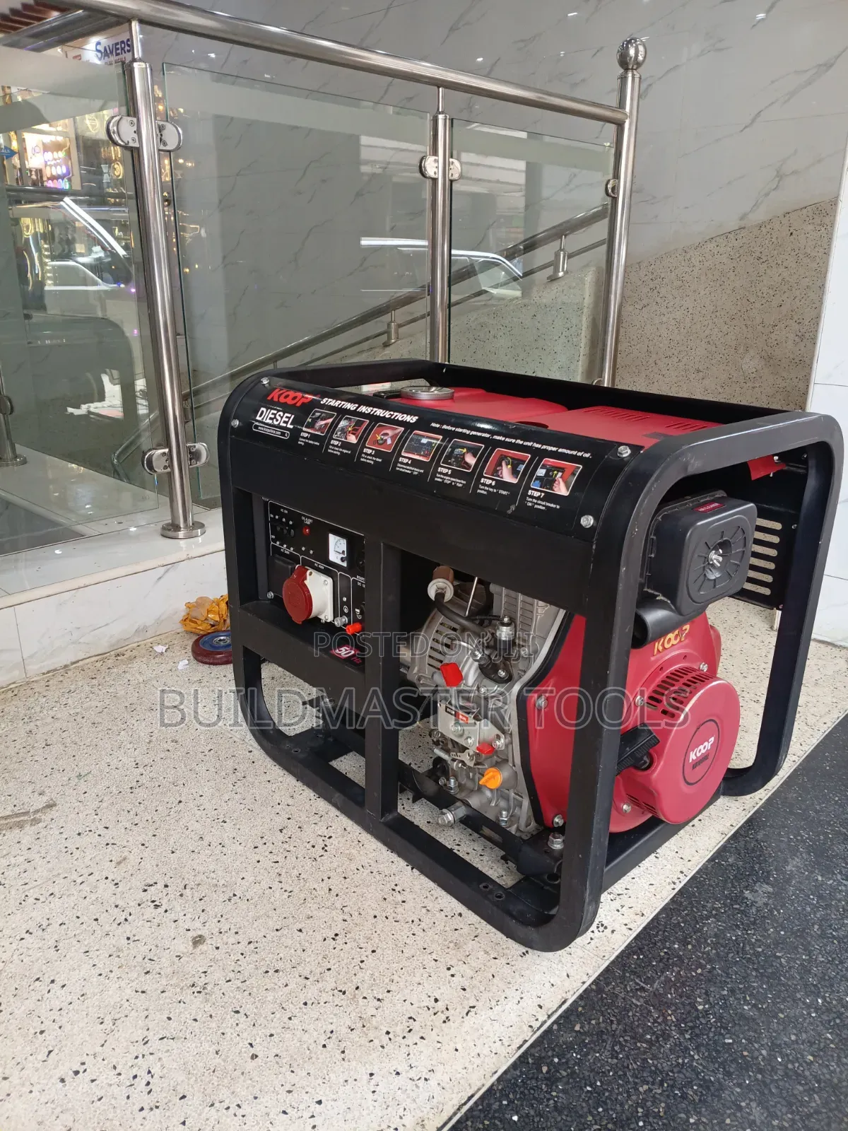 Koop Diesel 5000w Generator