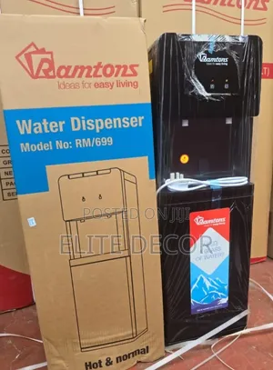 Ramtons Rm/699 Hot Normal Water Dispenser With Storage Cabinet