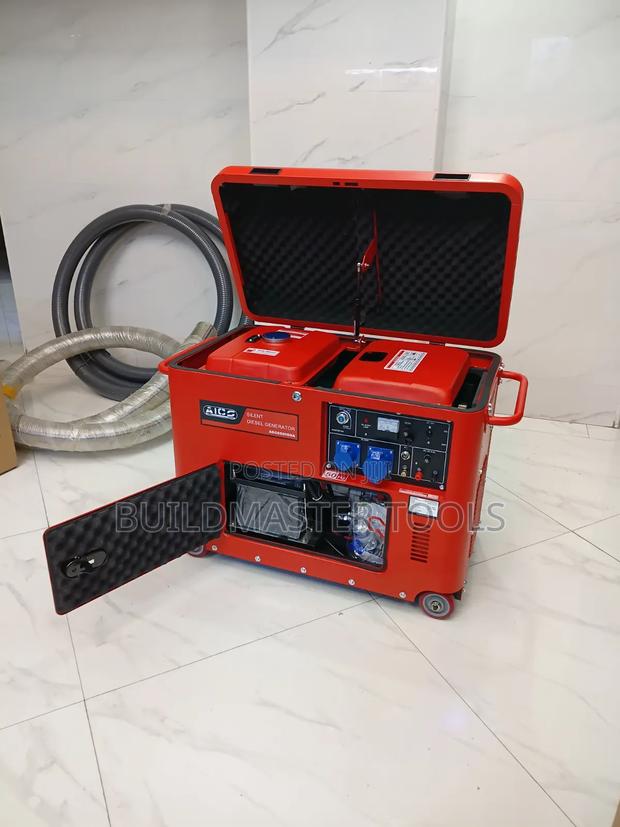10 Kva Aico Silent Diesel Generator - thumbnail 3