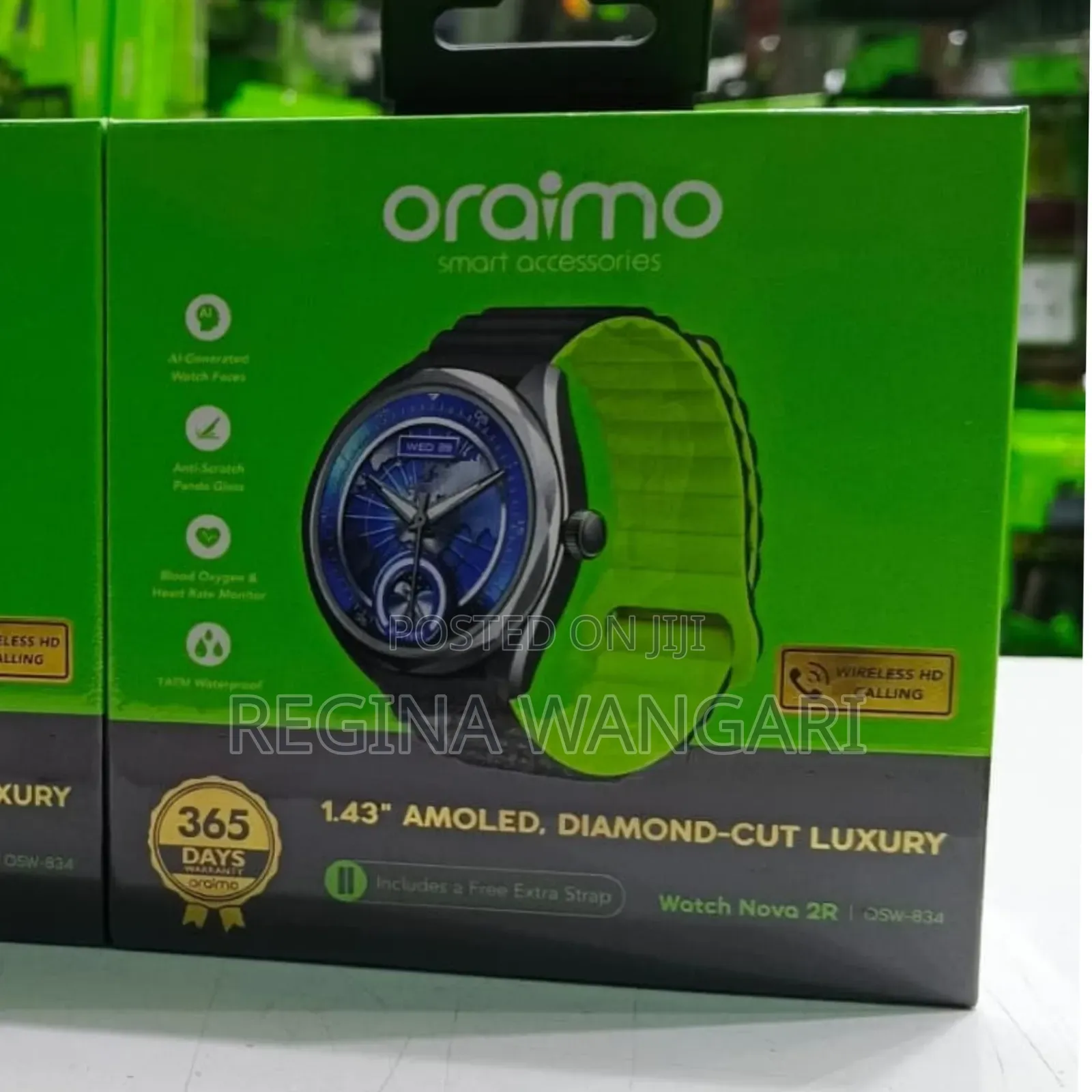 Oraimo *Watch Nova 2r* Osw-834 1.43" *Amoled, Diamond