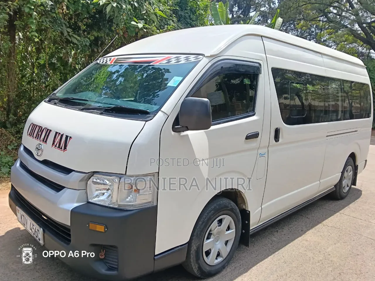 Toyota HiAce 2024 White