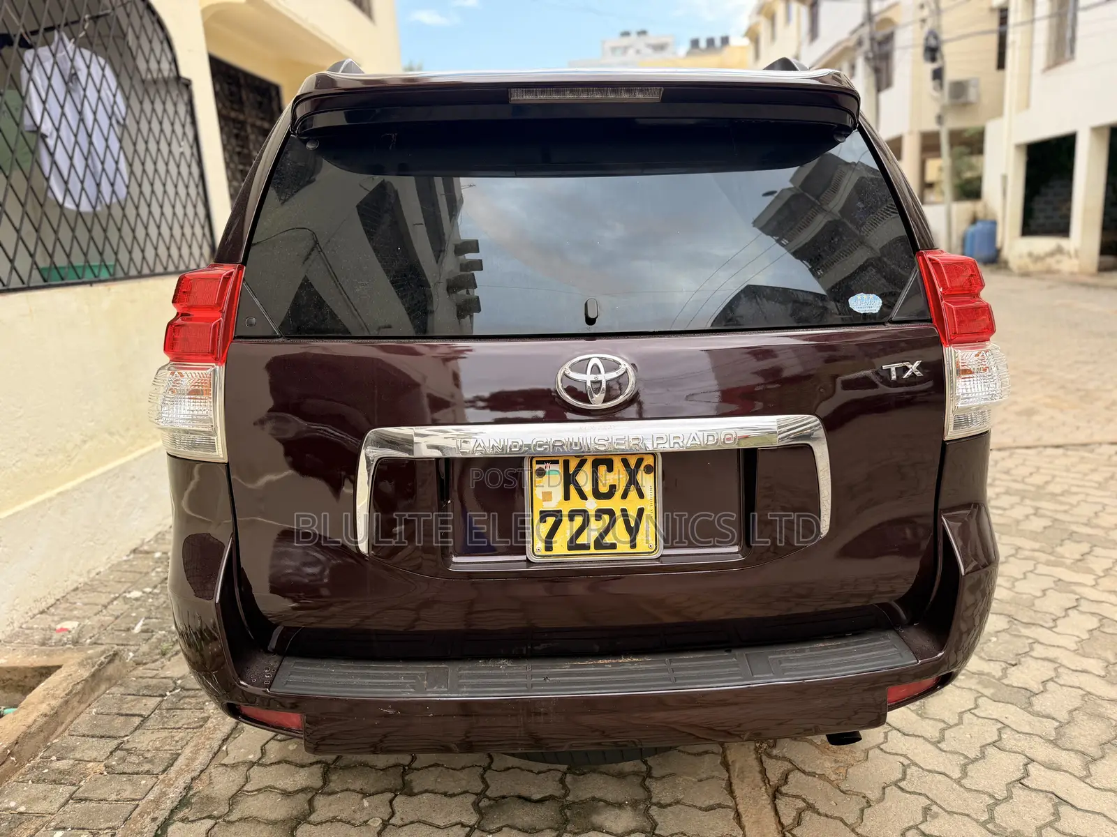 Toyota Land Cruiser Prado 2014 Maroon