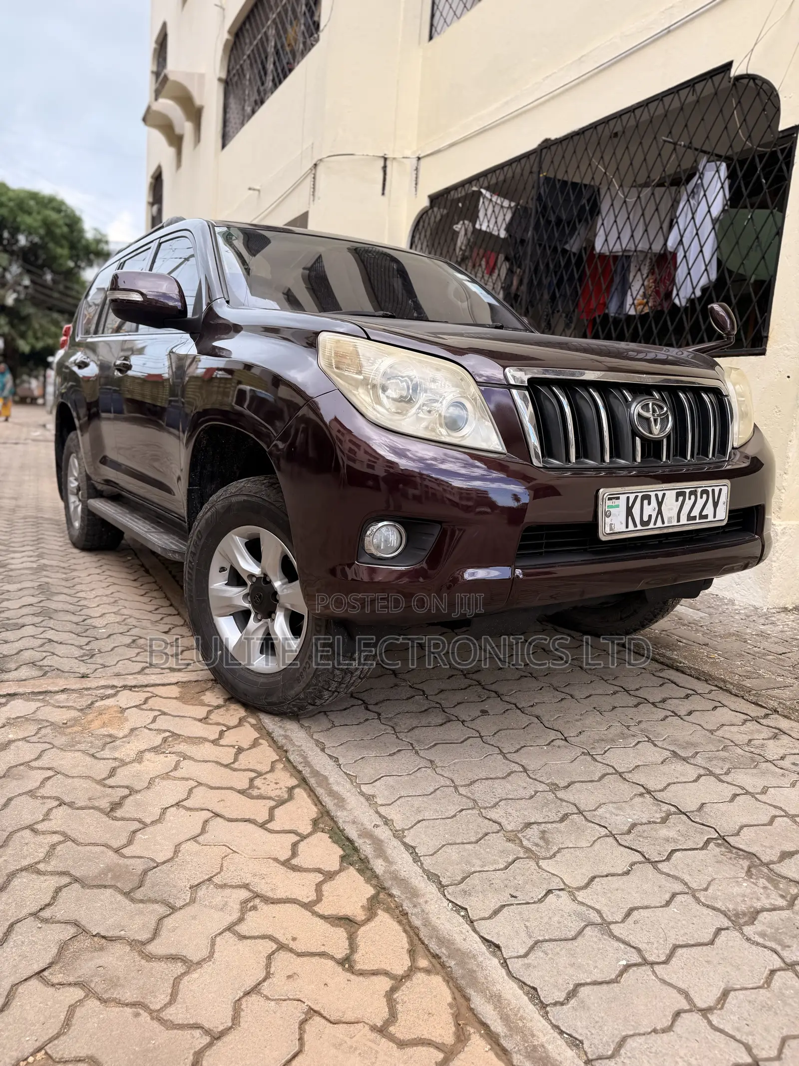 Toyota Land Cruiser Prado 2014 Maroon