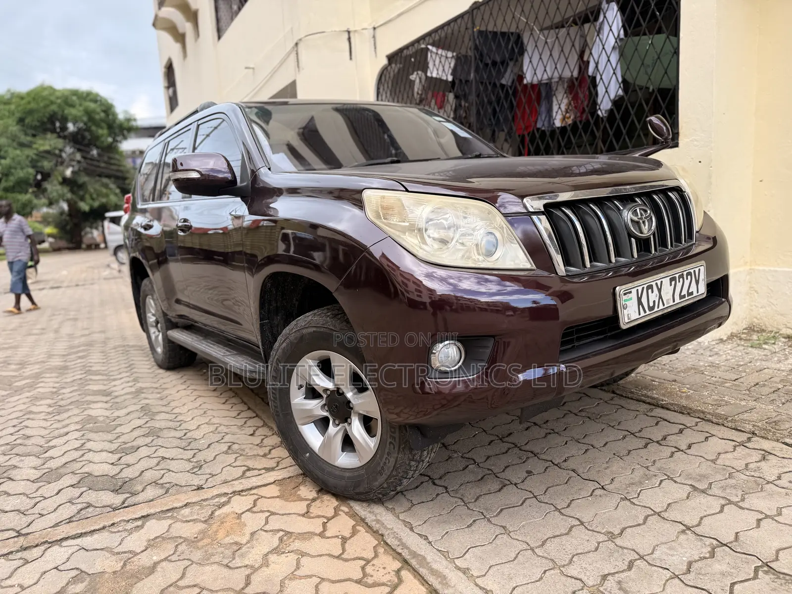 Toyota Land Cruiser Prado 2014 Maroon
