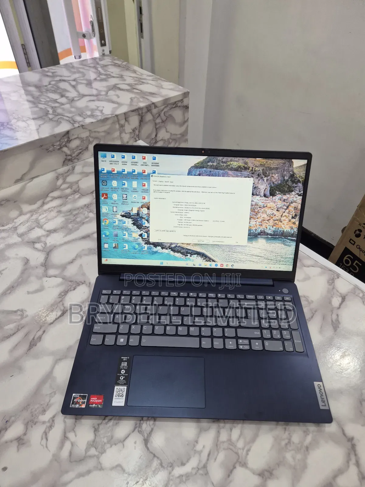 Laptop Lenovo Ideapad 3 8GB AMD Ryzen 5 SSD 256GB