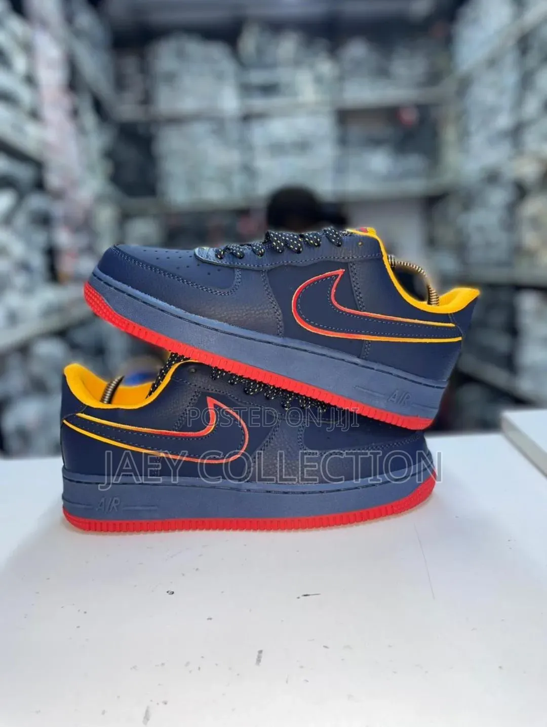 Nike Air Force 1 Low Retro Pack Navy Gold