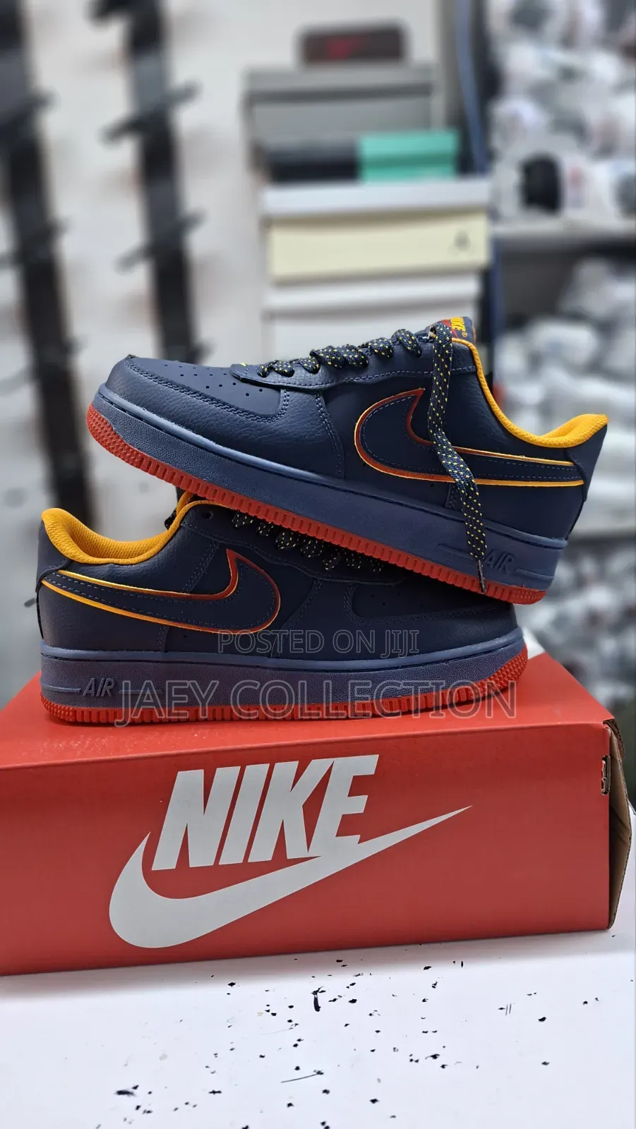 Nike Air Force 1 Low Retro Pack Navy Gold