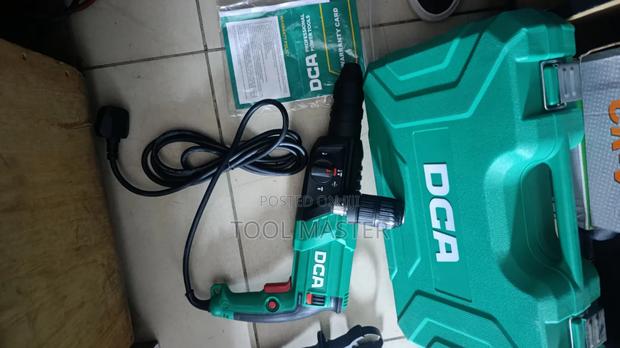 Dca Electric Rotary Hummer Drill/800watts Dca Double Chuck Rotary - thumbnail 3