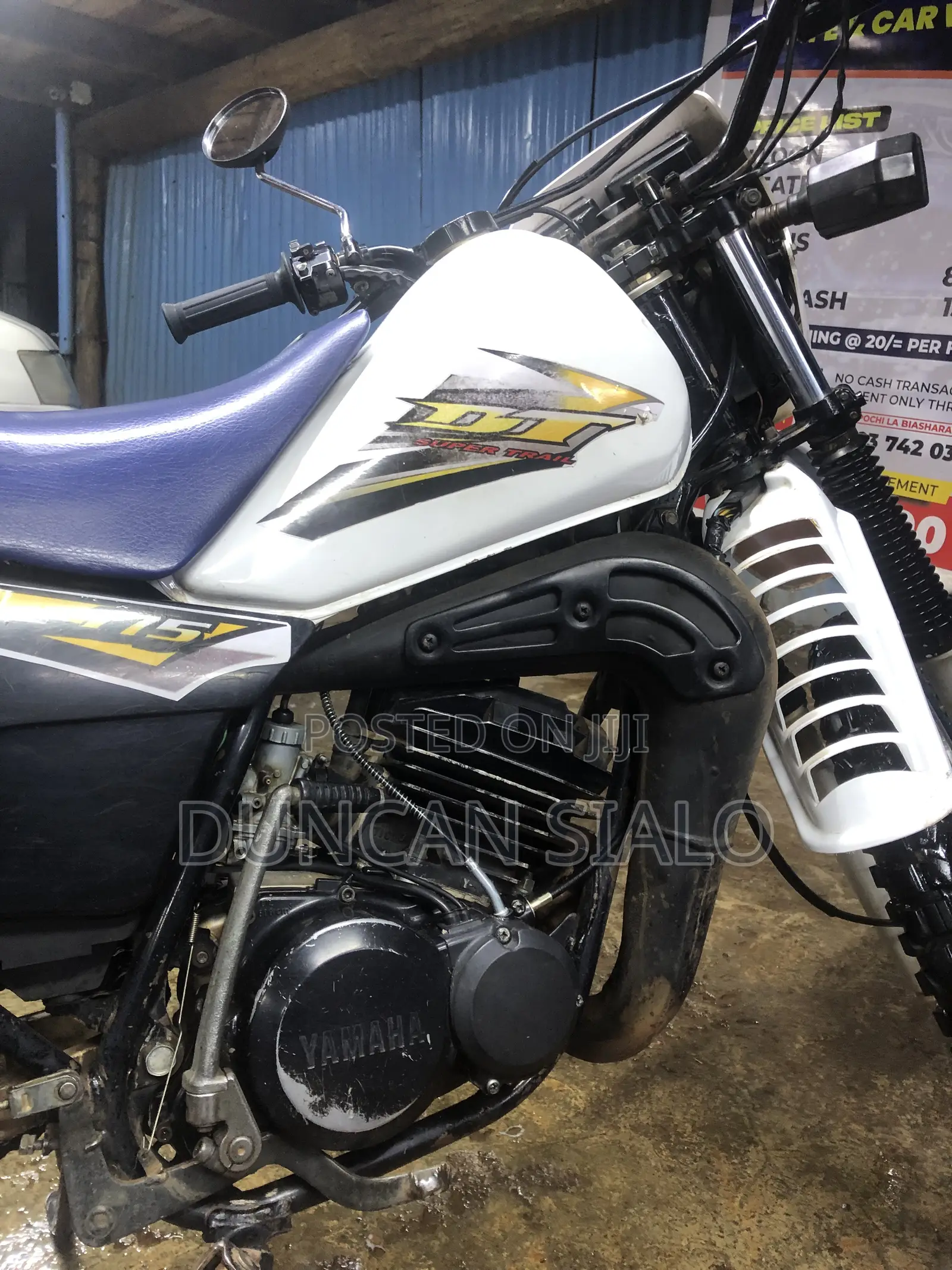 Yamaha DT175 2014 White