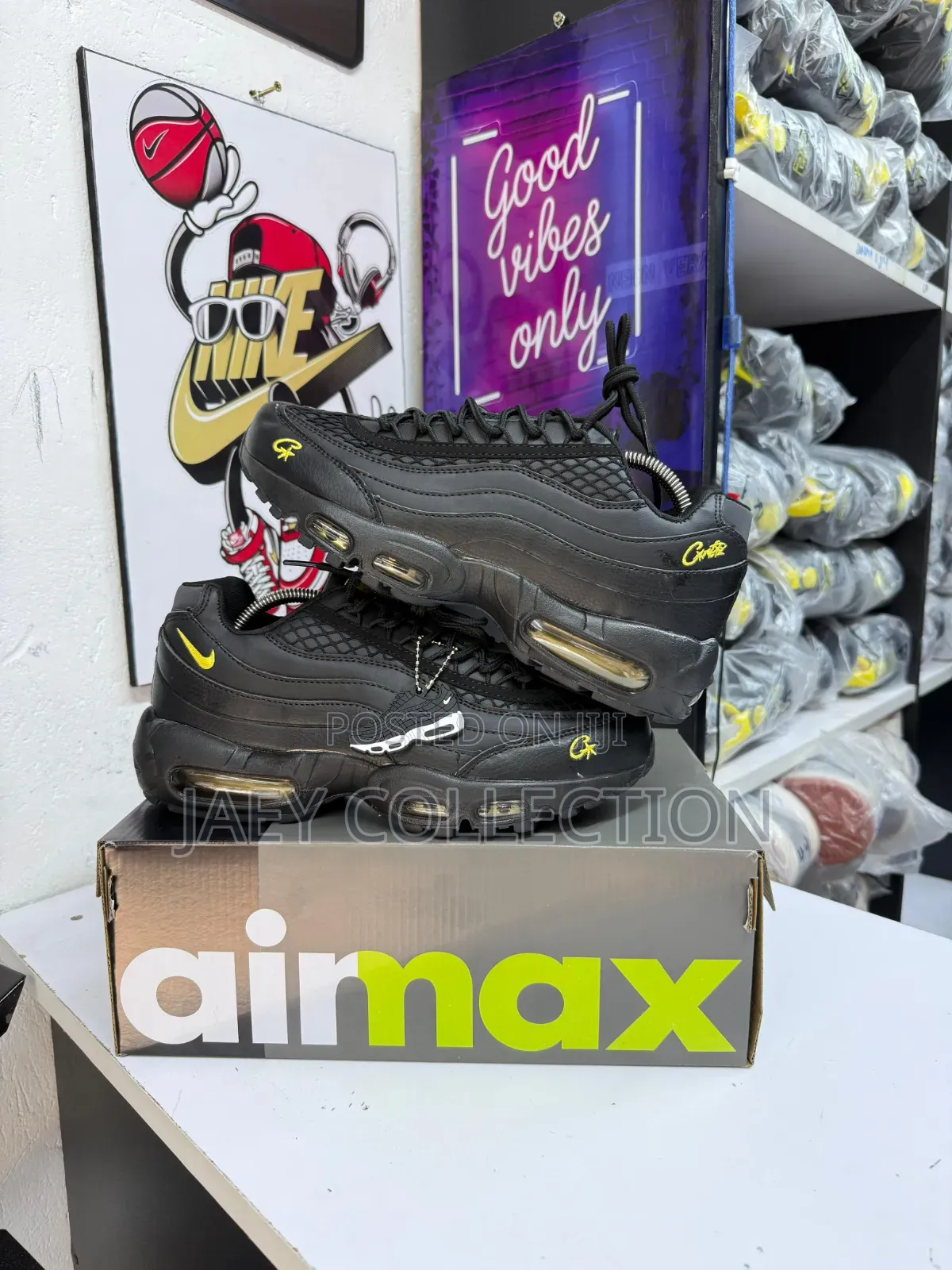 Nike Air Max 95 Corteiz Honey Black Size 40_45