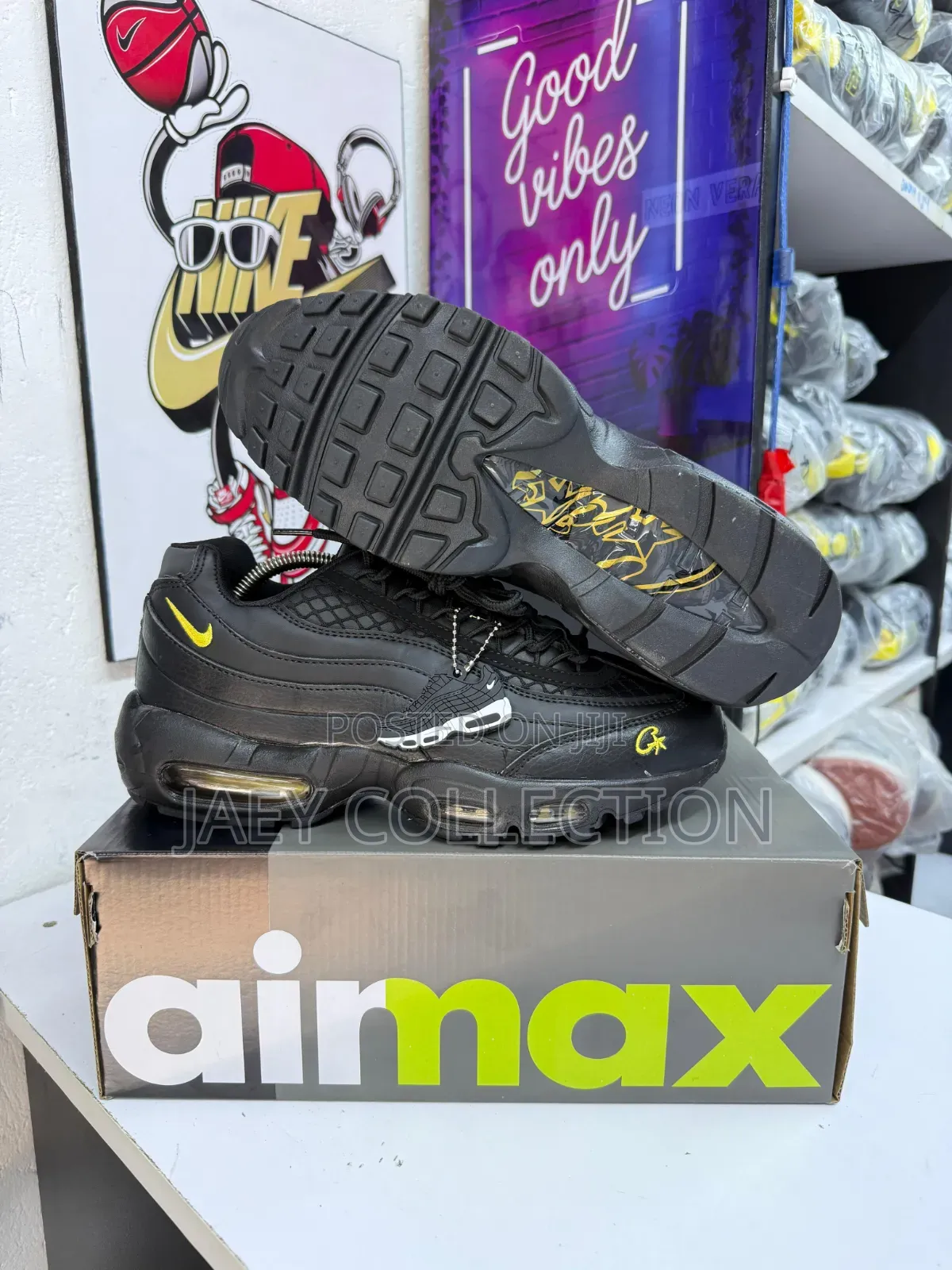 Nike Air Max 95 Corteiz Honey Black Size 40_45