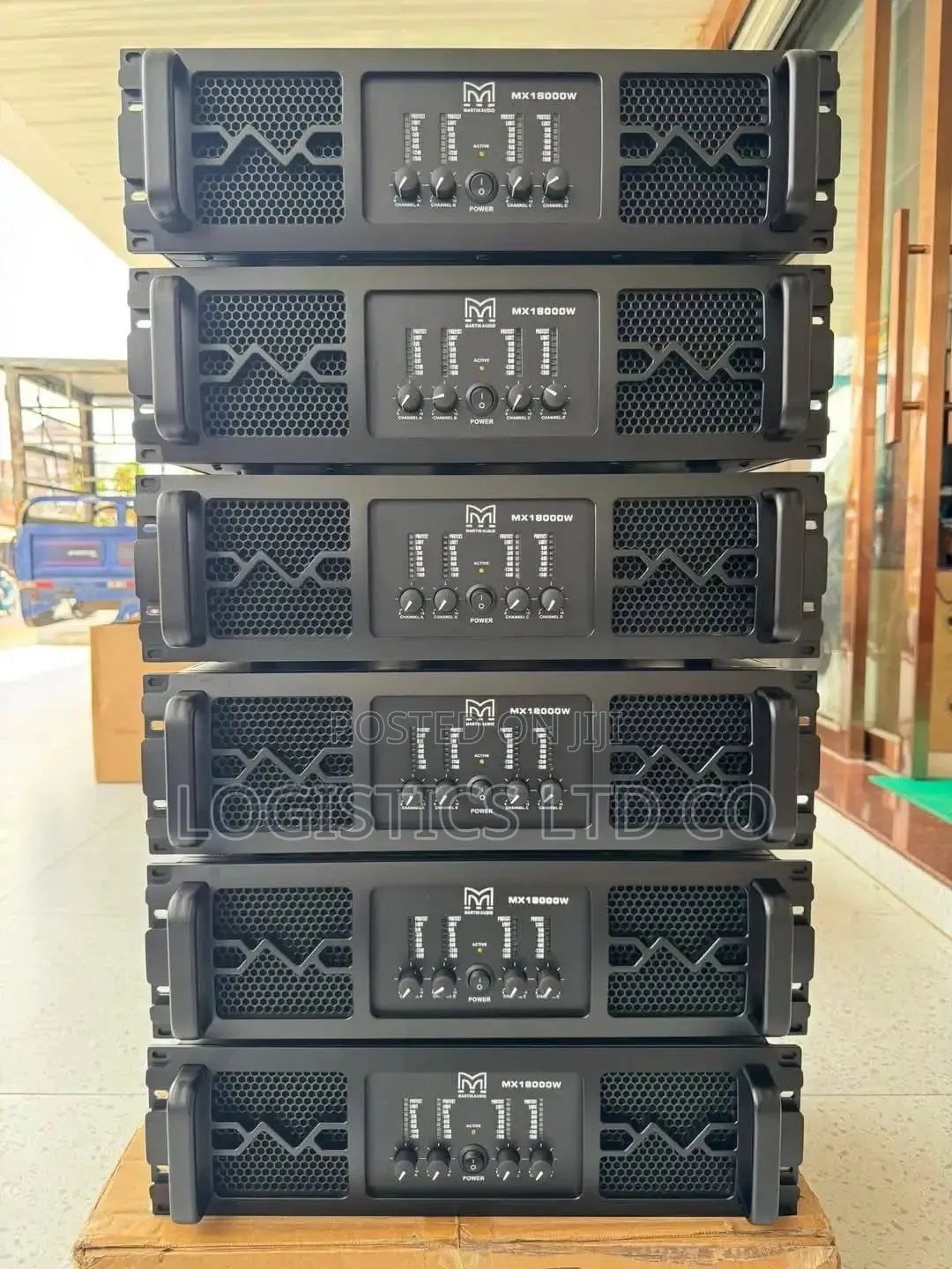 4 Channel 8800watts Power Amplifier for 8,10 and 12inch Speakers