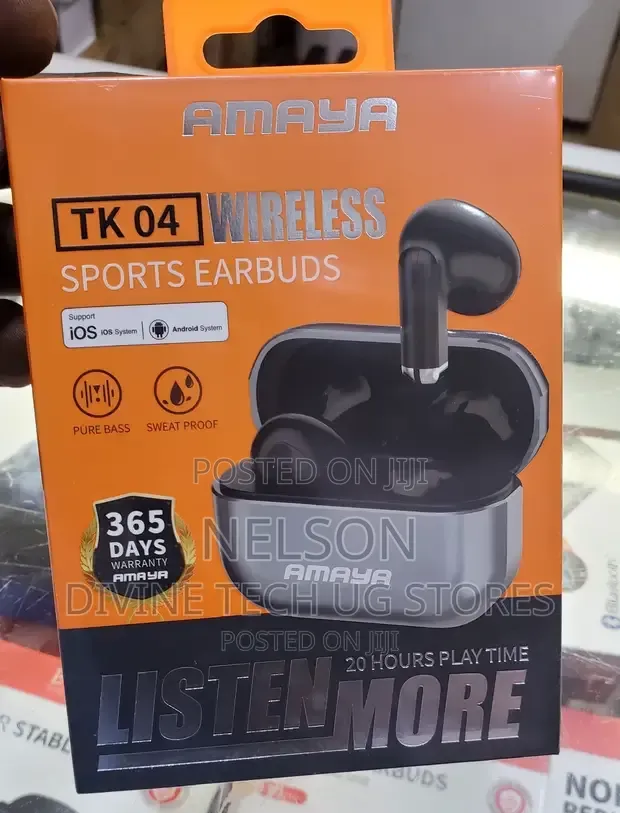 Amaya Wireless Sports Earbuds