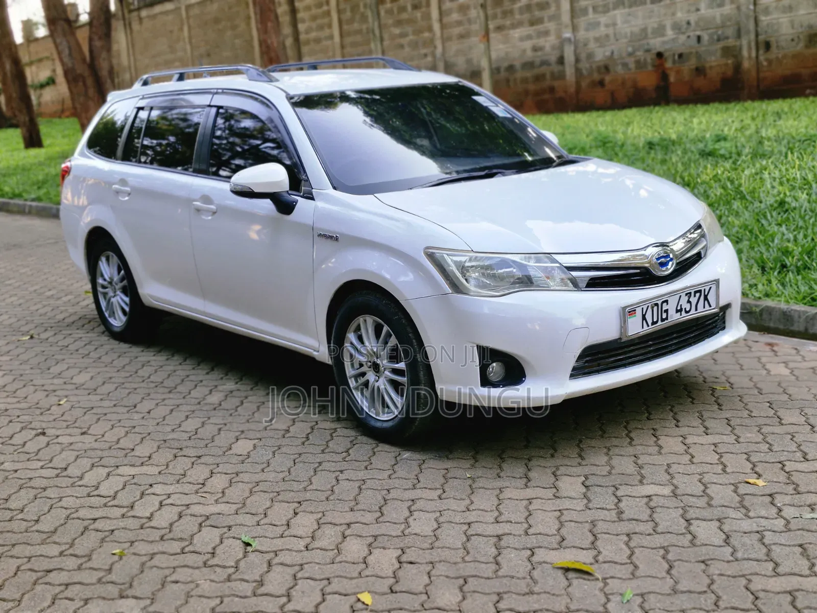 Toyota Corolla Fielder 2014 White