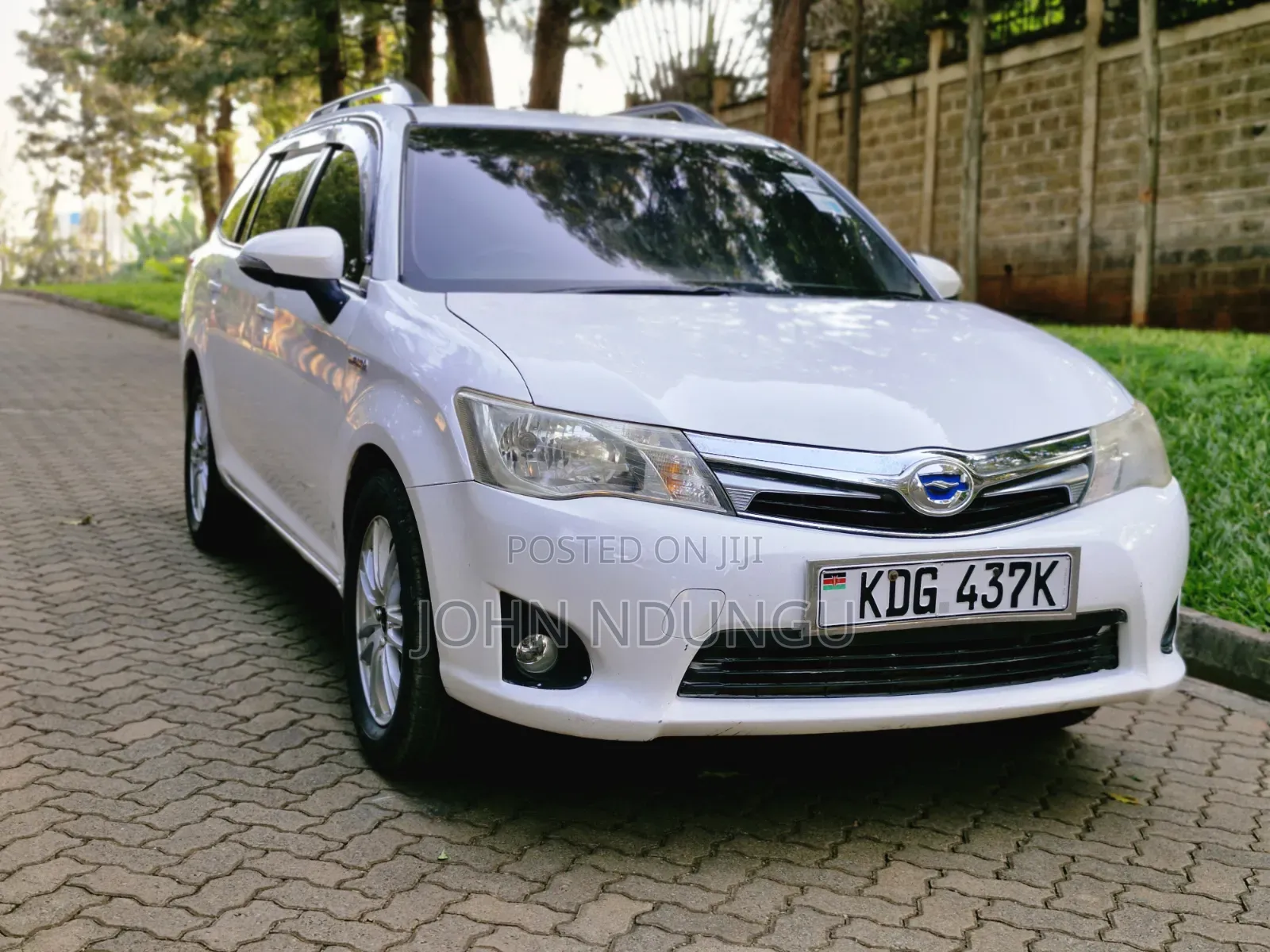 Toyota Corolla Fielder 2014 White