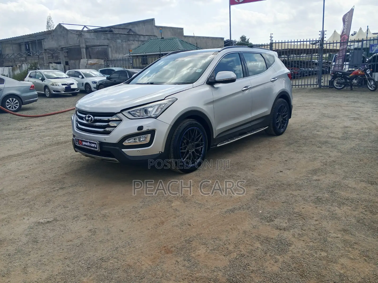 Hyundai Santa Fe 2014 Silver