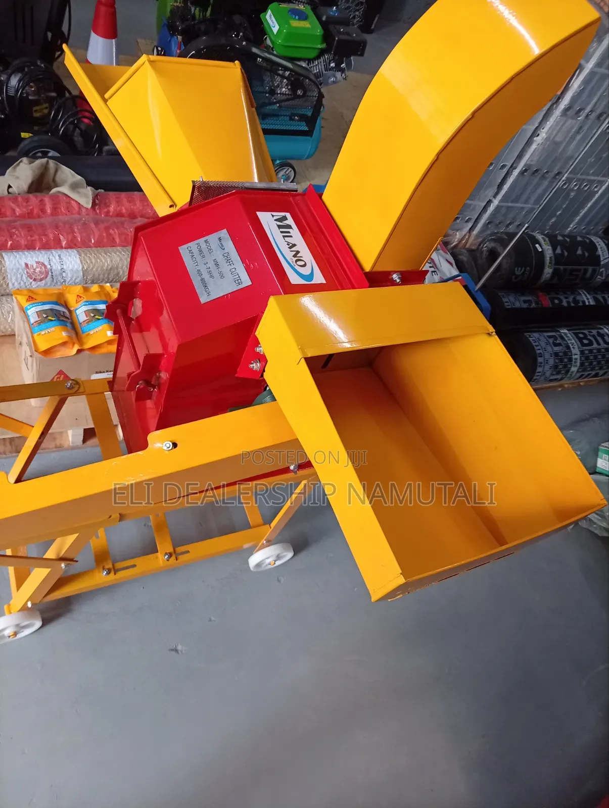 Milano High-Capacity Chaff Cutter Machine for Grass and Maize Stalks