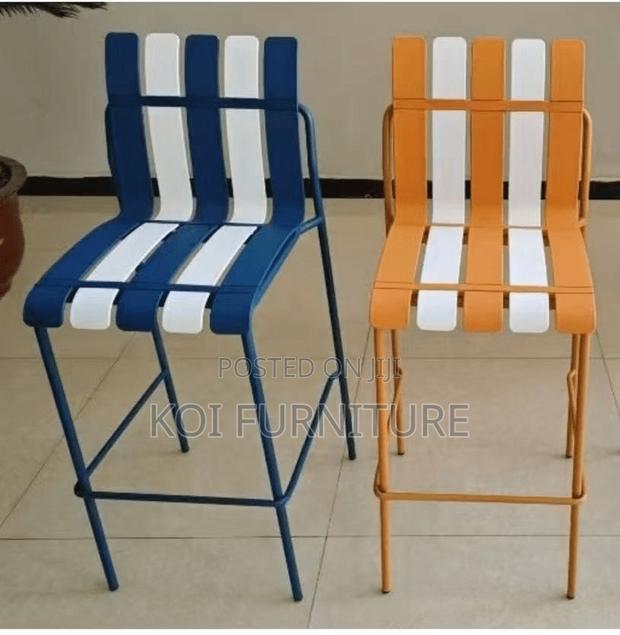 Home Chairs; Plastic Striped Home Chairs - thumbnail 4