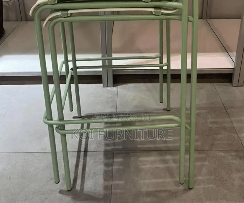 Home Chairs; Plastic Striped Home Chairs