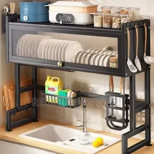 Best Quality 1 Layer Over the Sink With Glass Acrylic Cover
Size 65cm