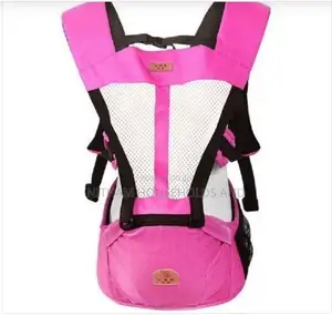 Breathable Hipseat Baby Carrier – Pink