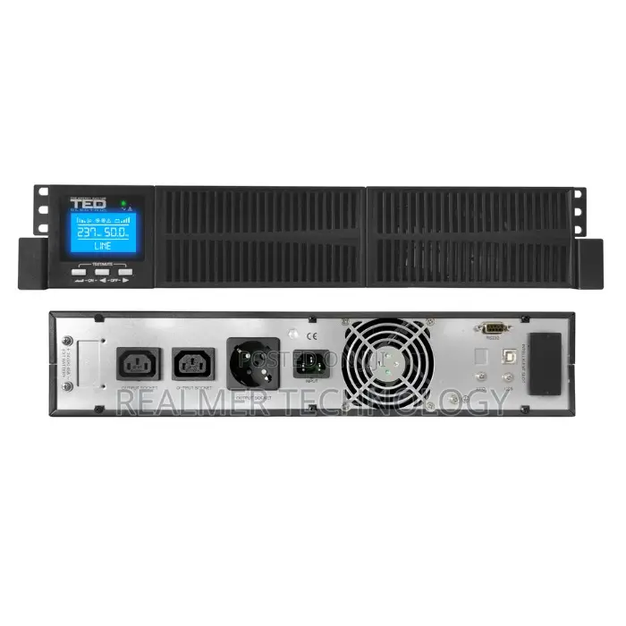 Evi 1000va / 900w Rack Mount Online Single Phase Ups