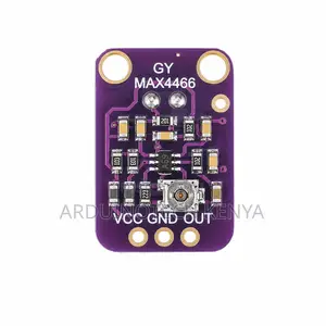 Max4466 Electret Microphone Amplifier Module.