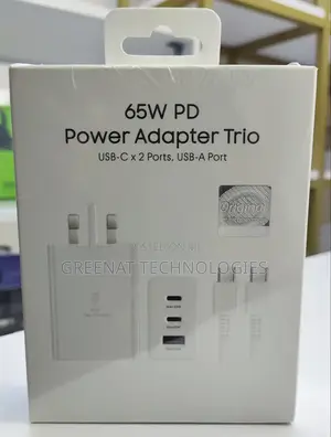 65pd Power Adapter Trio 3-in-1 Super Fast