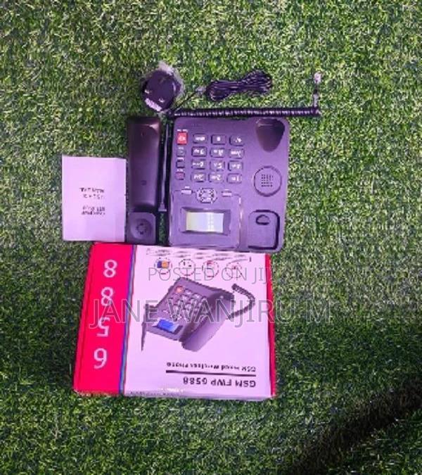 *6588 Sim Desk Phone – Home Business Telephone