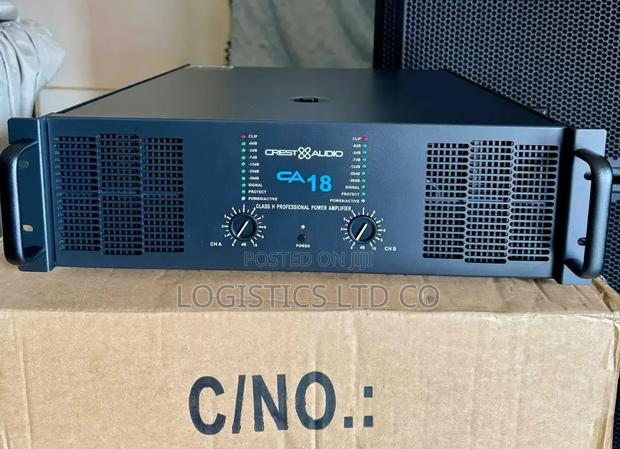 Pd Bass Amplifier Crest Audio Ca18