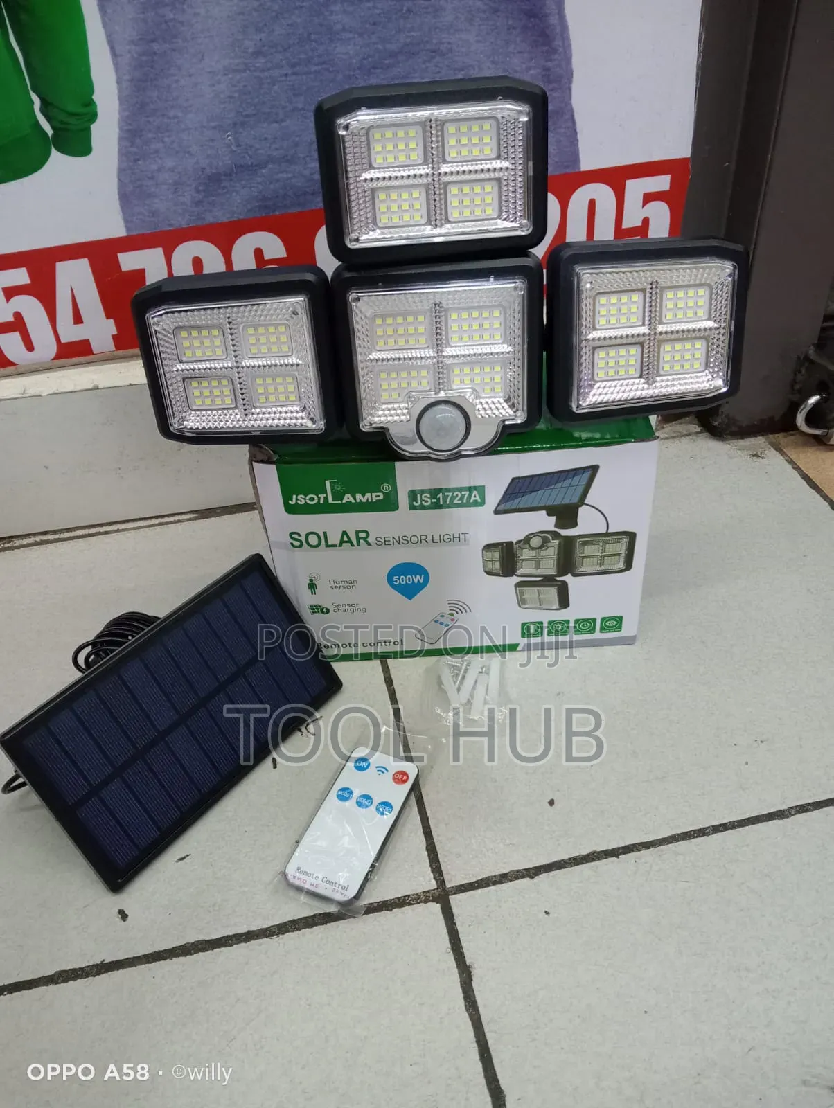 Solar Sensor Light 500w