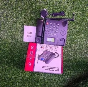 ~ 6588 Gsm Desk Phone – Dual Sim Wireless Telephone_