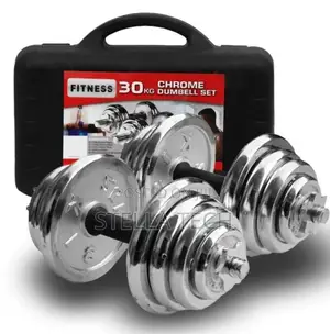 30kg Chrome Dumbbells Without a Case